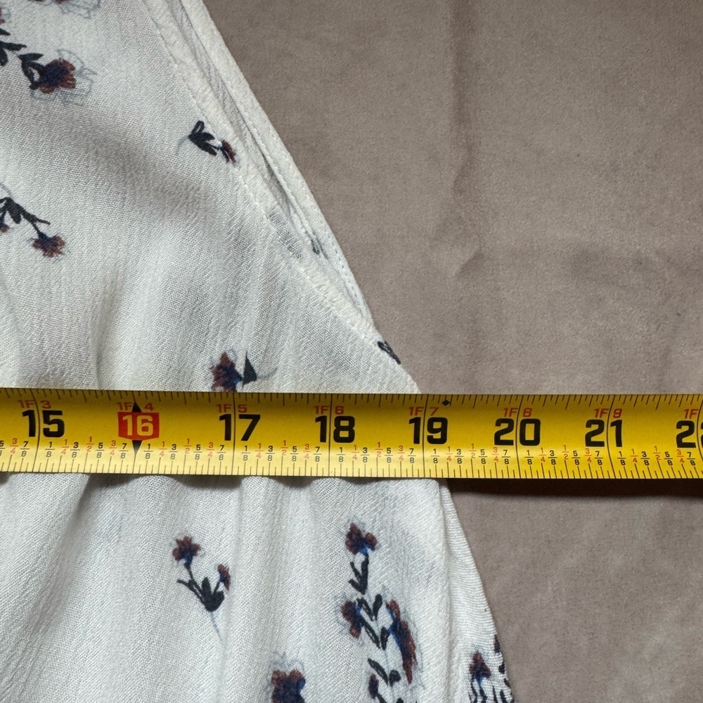 Free People White Floral Mini Dress - Picture 13 of 14